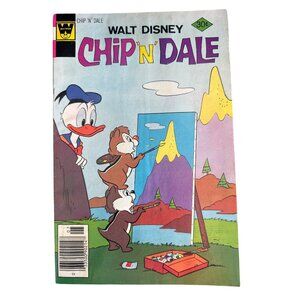 Whitman Walt Disney Chip N Dale Comic Book No 47 July 1977 Bagged Boarded